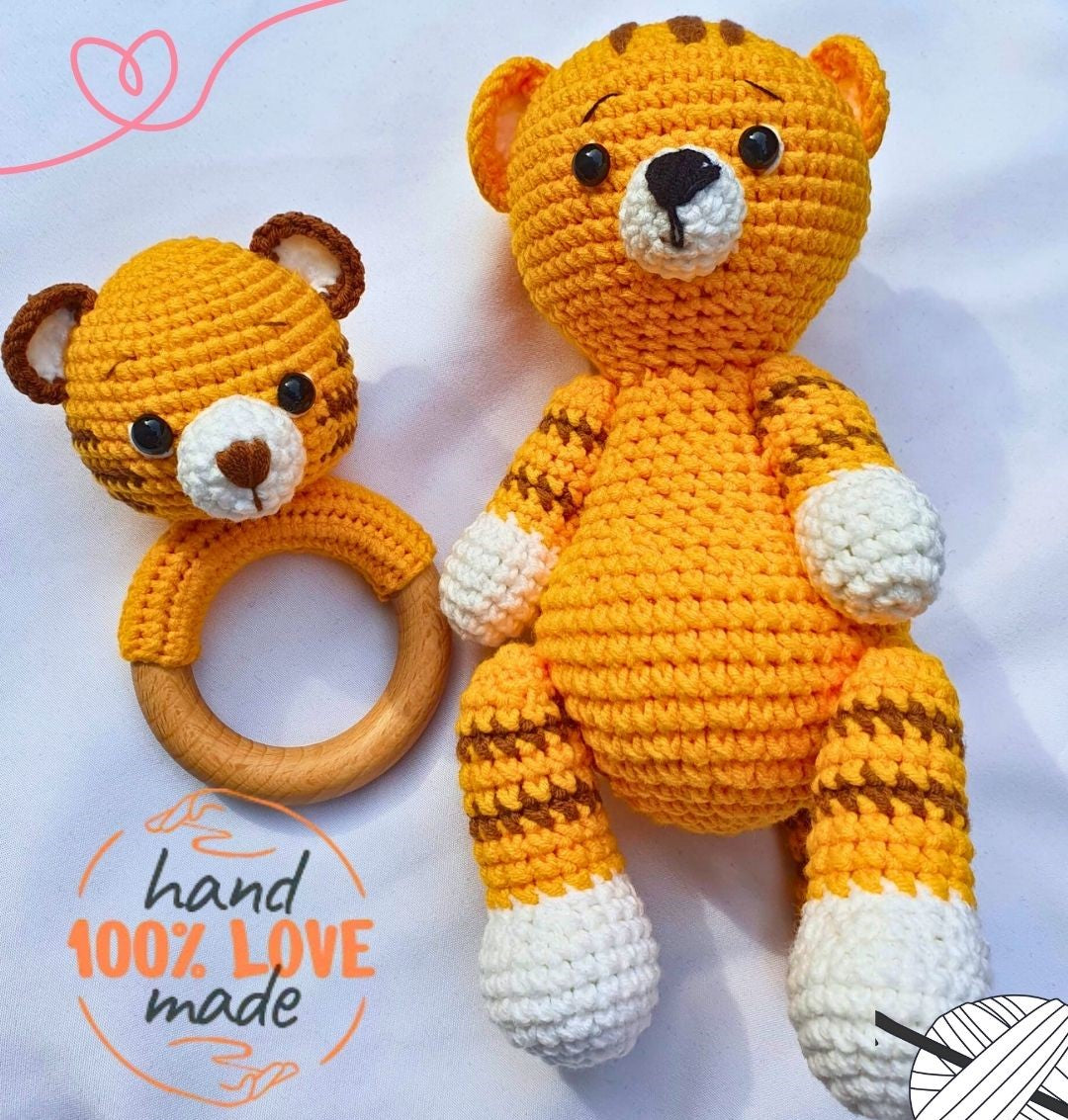 Jouet d'éveil pour votre bébé, Hochet au crochet Noumounest ™