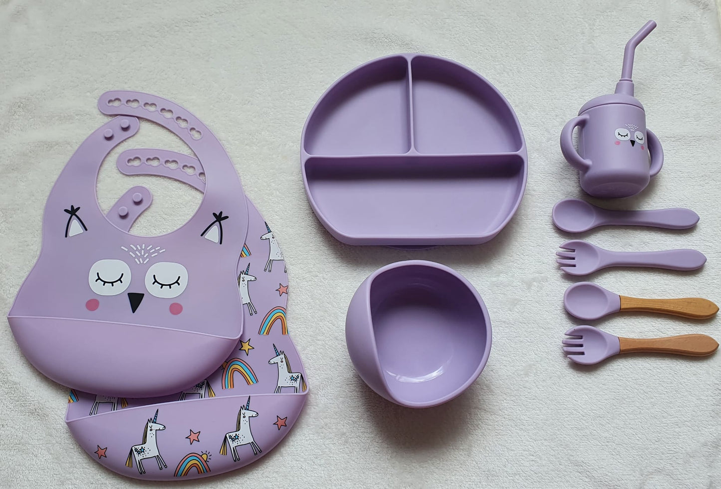 Set vaisselle en Silicone pour bébé Noumounest ™