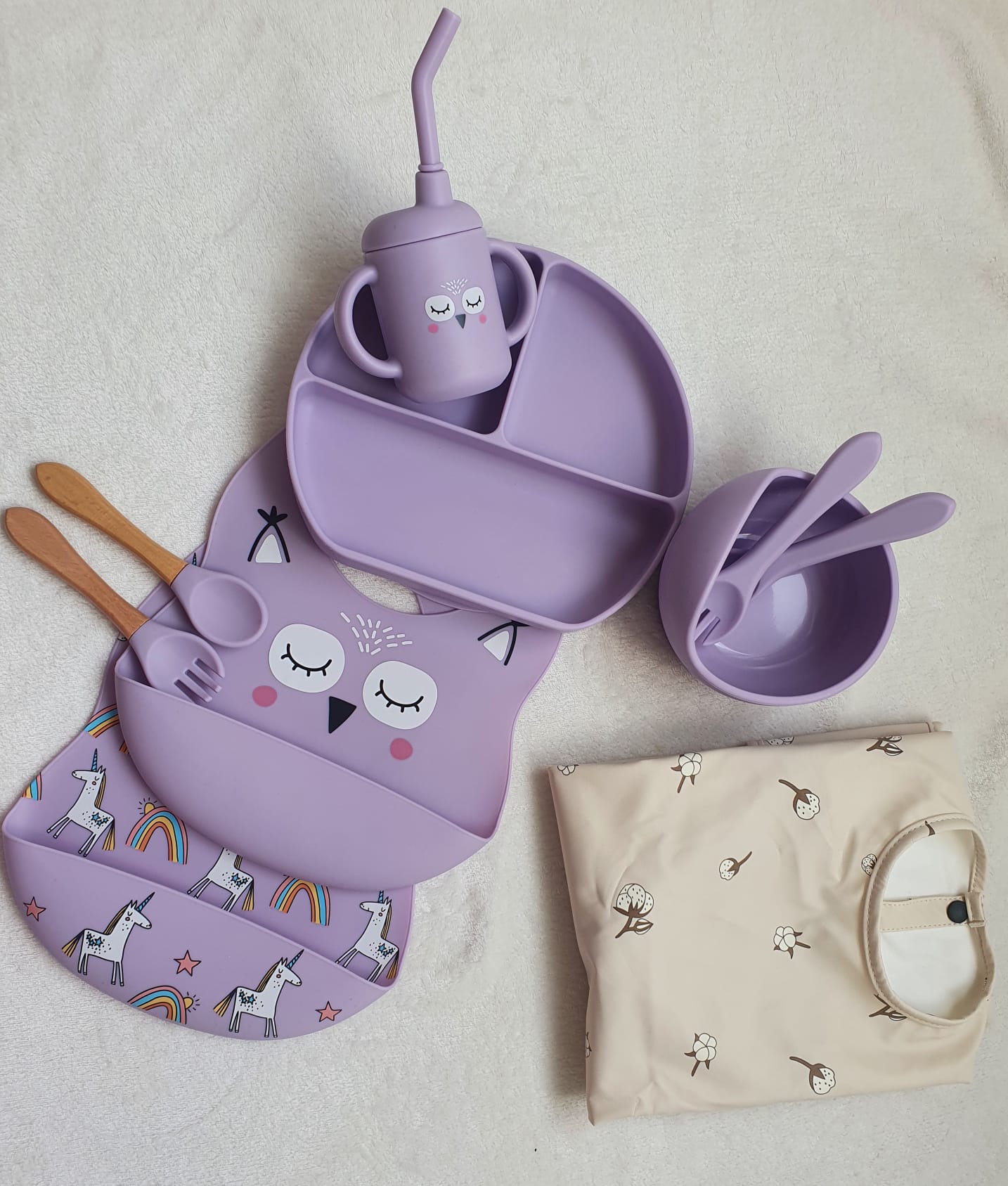 Set vaisselle en Silicone Noumounest ™