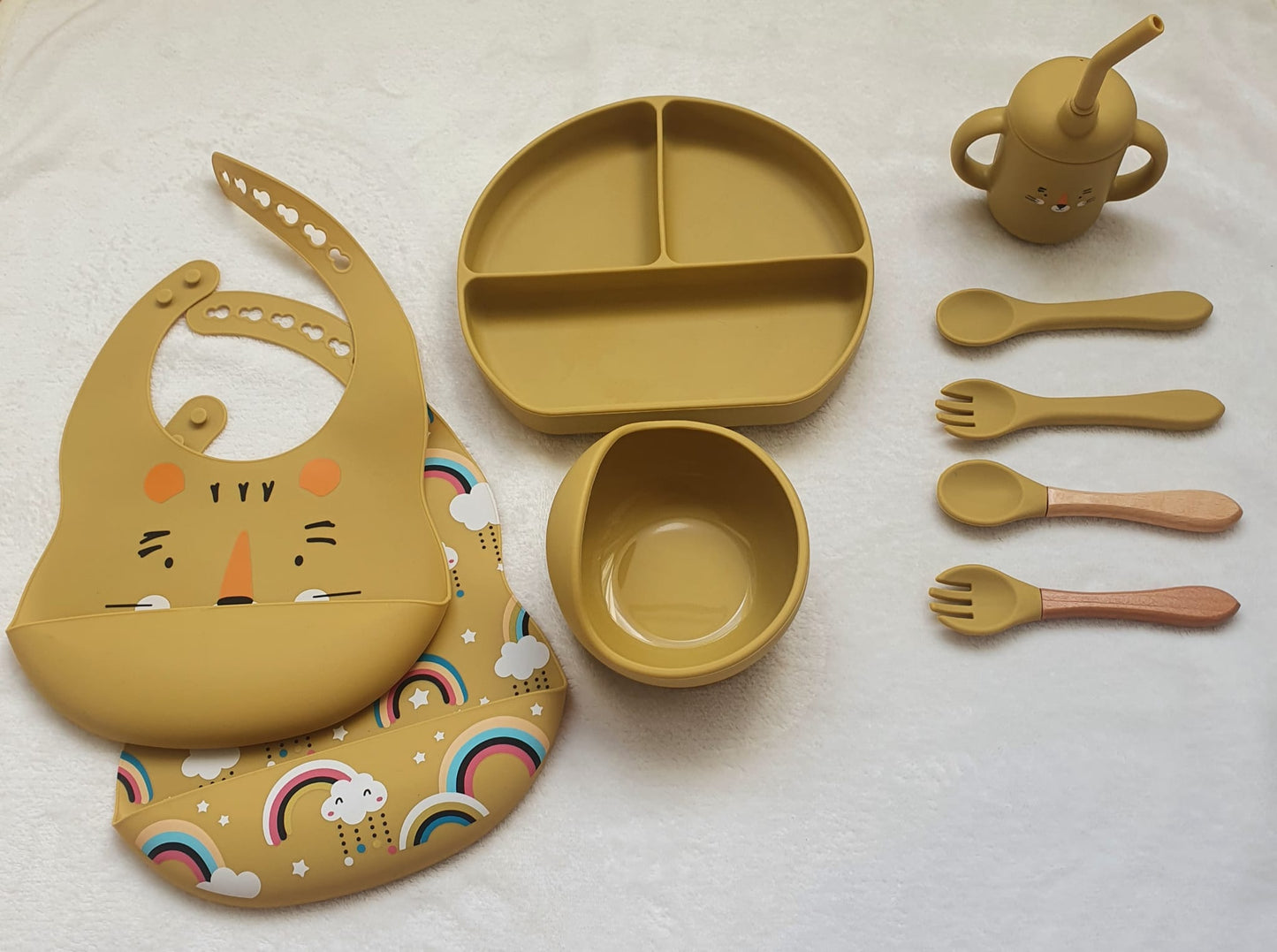 Set vaisselle en Silicone pour bébé Noumounest ™