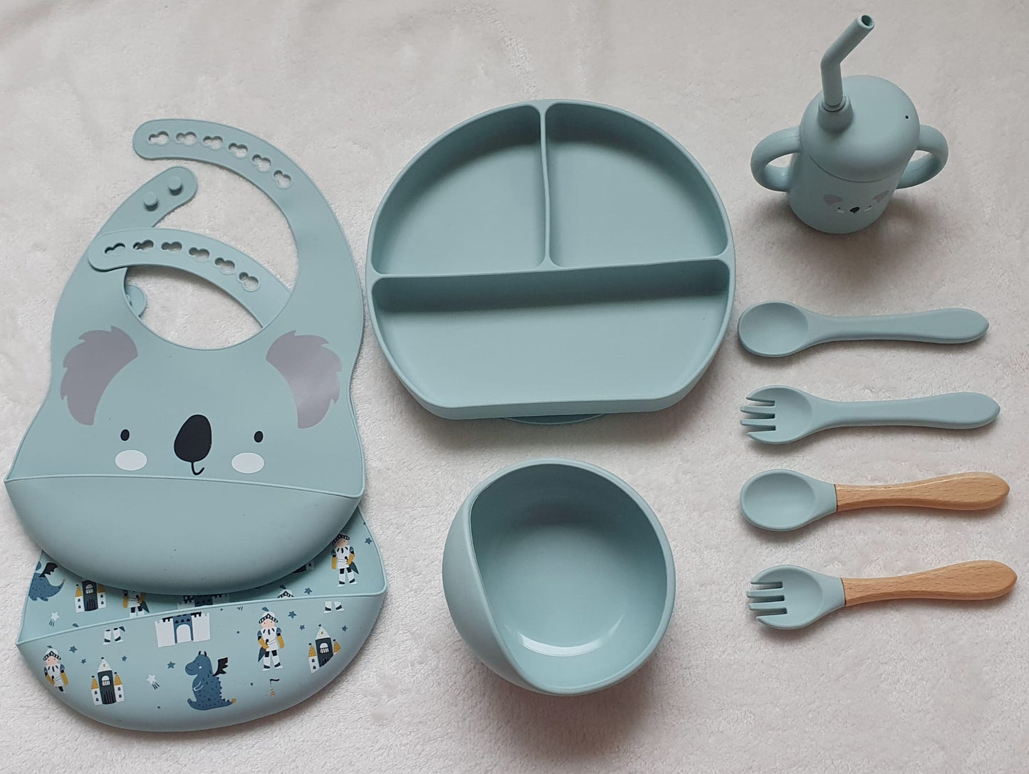 Set vaisselle en Silicone pour bébé Noumounest ™