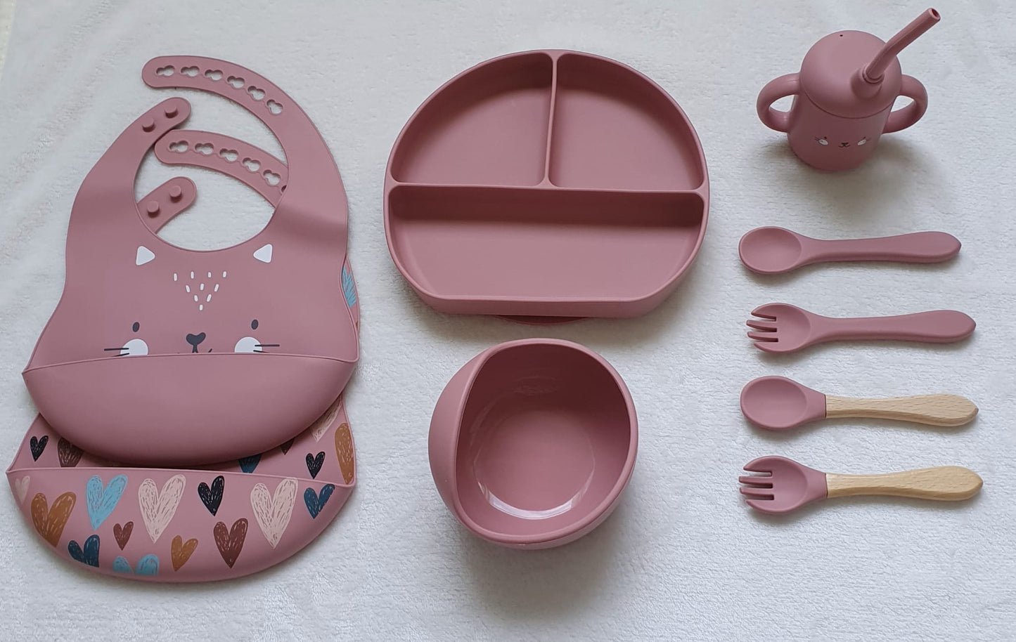 Set vaisselle en Silicone pour bébé Noumounest ™