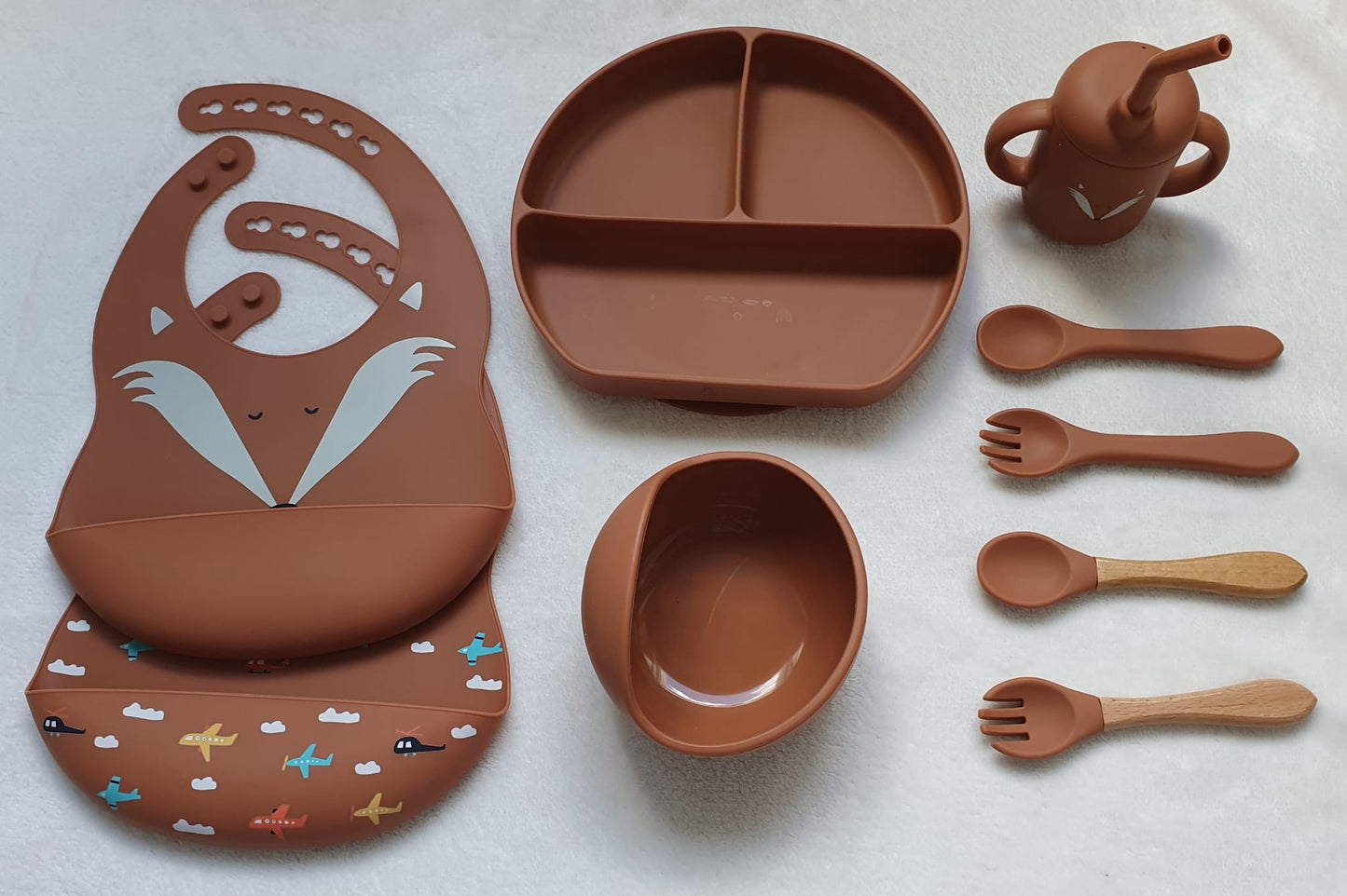 Set vaisselle en Silicone pour bébé Noumounest ™