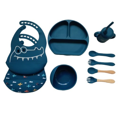 Set vaisselle en Silicone pour bébé Noumounest ™